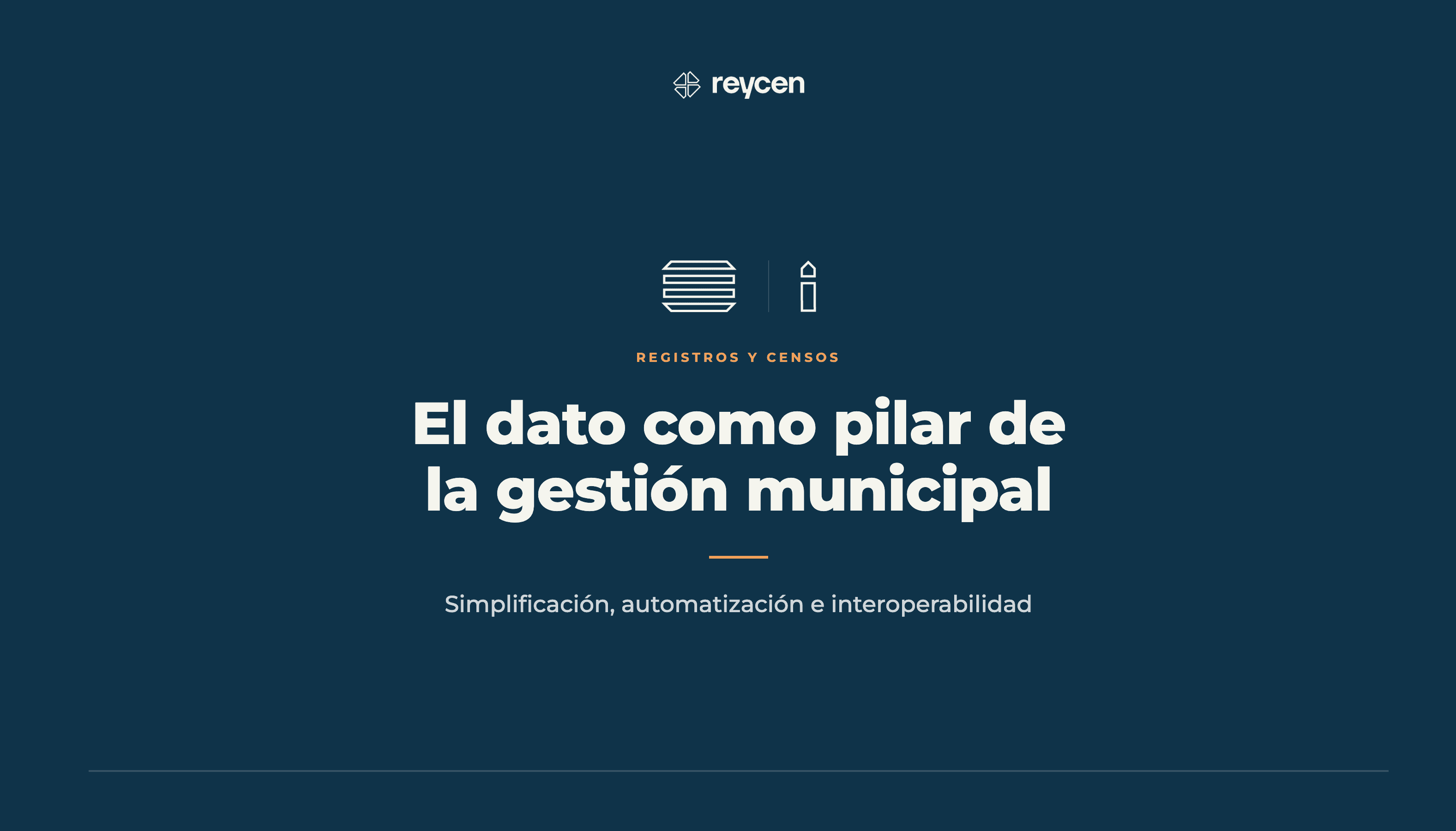 El dato como pilar de la gestión municipal: simplificación, automatización e interoperabilidad